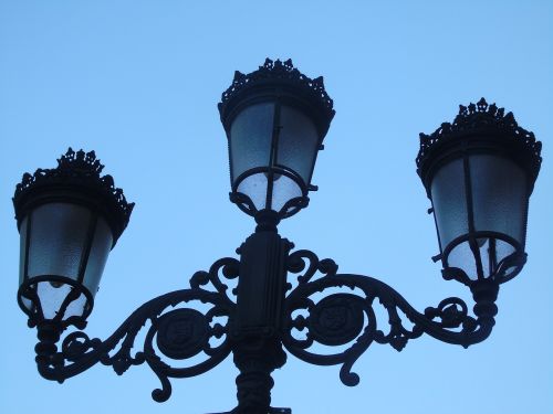 street lamp saragossa light