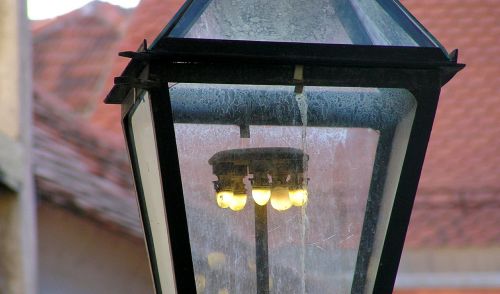 street lamp lantern old