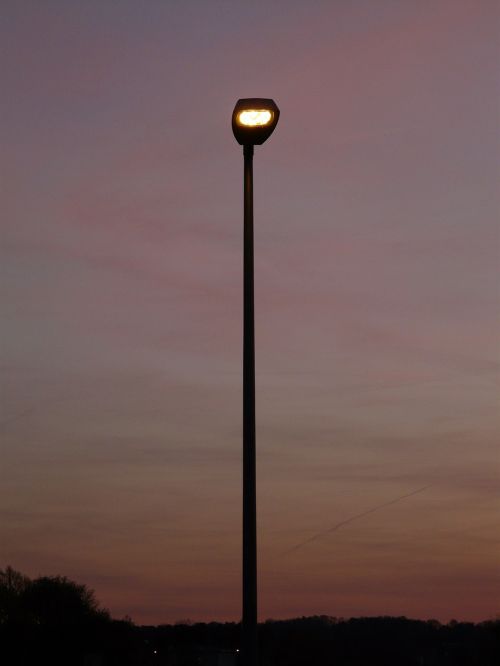 street lamp lantern abendstimmung