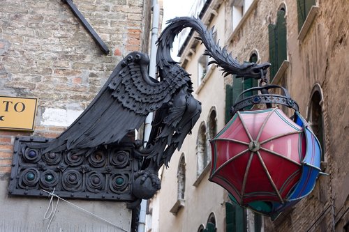 street light  umbrellas  light