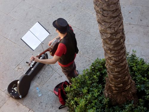street musicians guitar musician