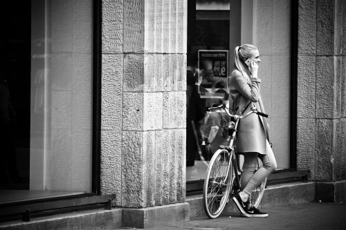 street photography woman urban