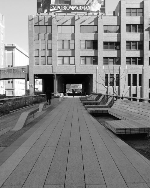 street view high line winter