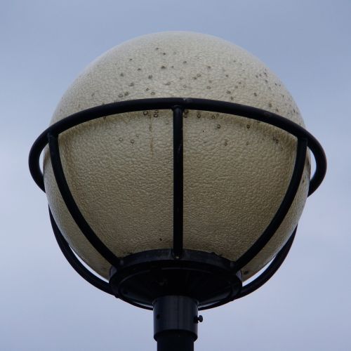 streetlight lamp round