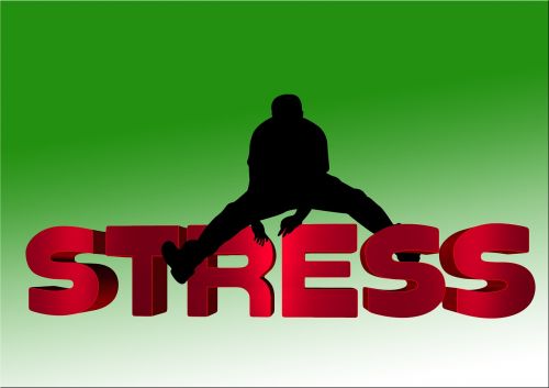 stress silhouette psychology