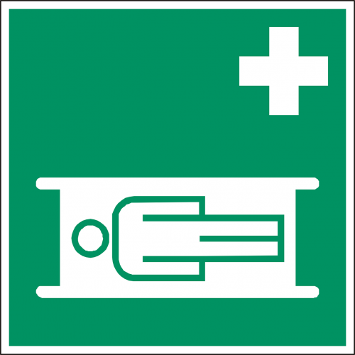 stretcher help sign