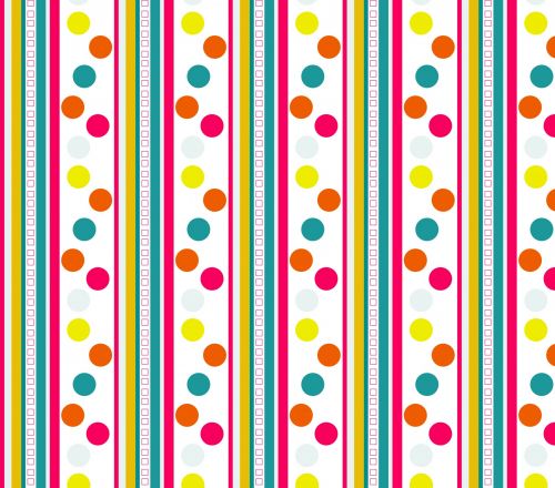 Stripes Polka Dots Pattern