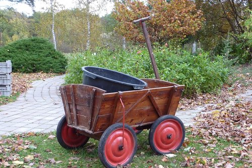 stroller  gardening  handcart