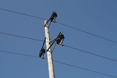 strommast line electricity