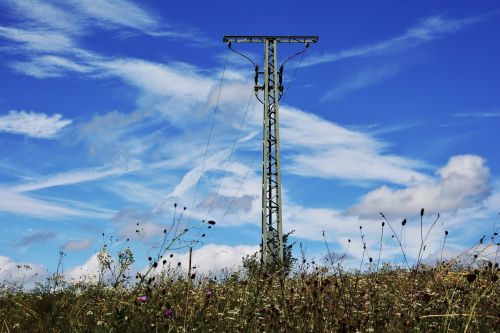 strommast current power line