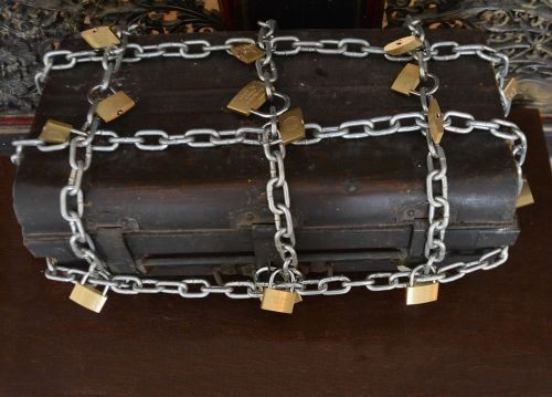 strong box chains locks
