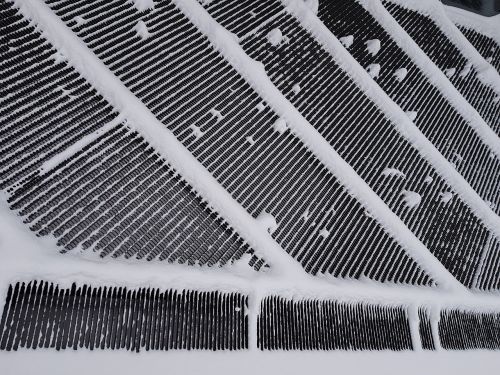 structure snow texture