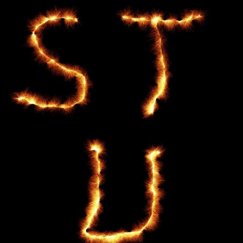 S, T, U, Fire Letters