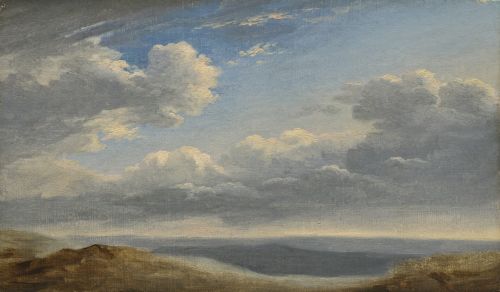 Study Of Clouds Over Campagna