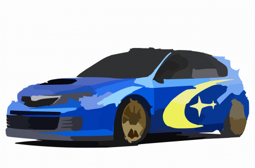 subaru sports car car