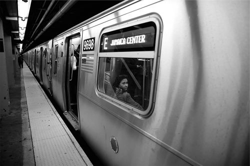 subway station train