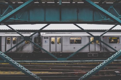 subway train tracks