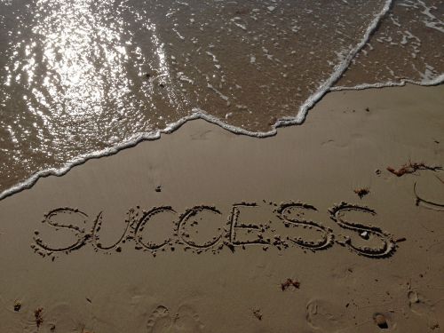 success sand sea