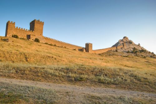 sudak fortress castle genoa