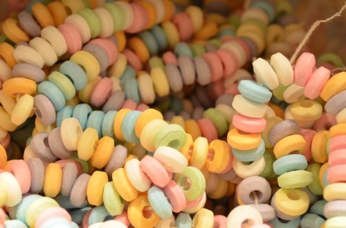 sugar pearls sweet colorful