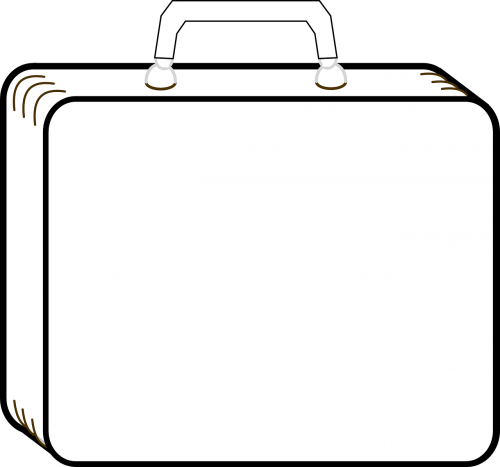 suitcase luggage outline