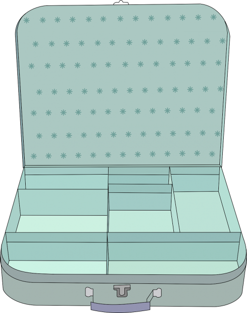 suitcase empty luggage