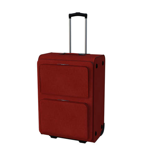 suitcase  travel  red