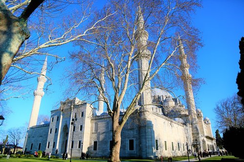 süleymaniye  cami  the minarets