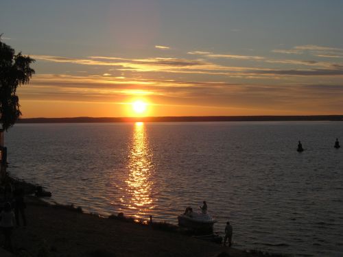 summer beach sunset