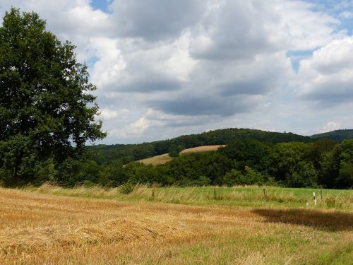 summer hate mountains upper franconia