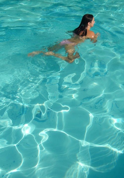 summer swimming pool water