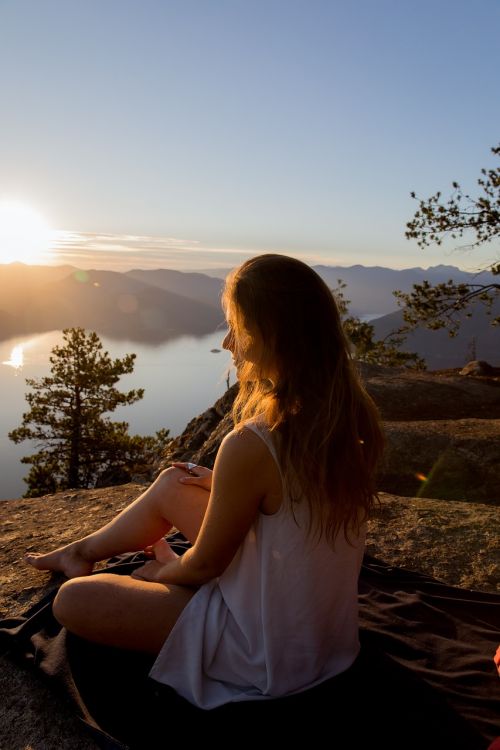 summer view girl