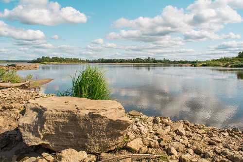 summer  landscape  river