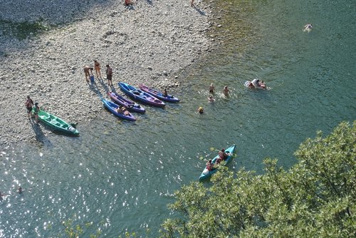 summer  river  kayak