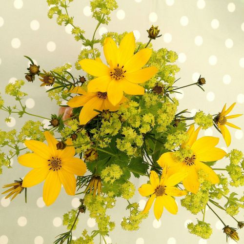 summer bouquet yellow