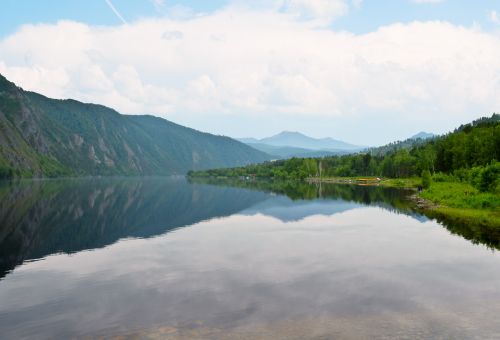 Summer Landscape With River