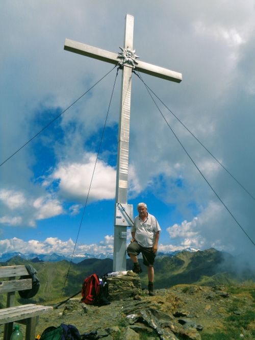 summit cross hike cross