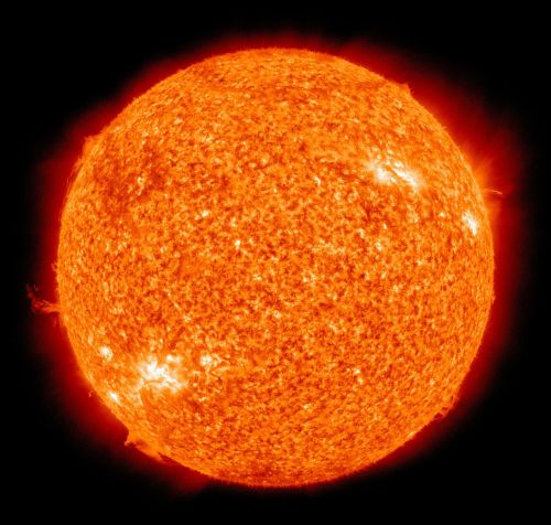 sun fireball solar flare