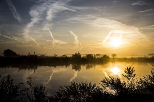 sun autumn nature