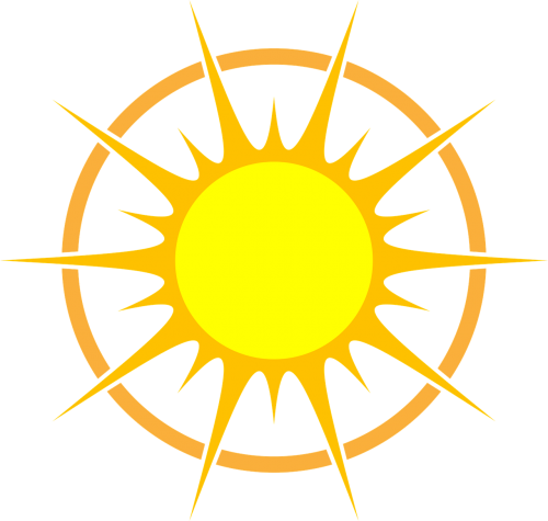 sun nature vector