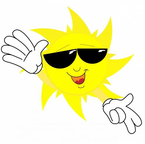 sun face sunglasses