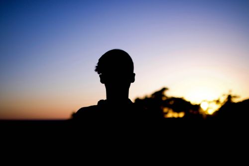 sun sunset silhouette