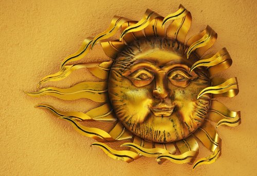 sun  art  face