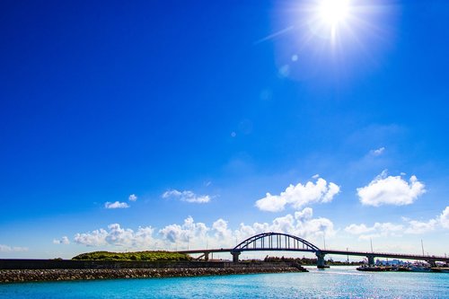 sun  bridge  japan