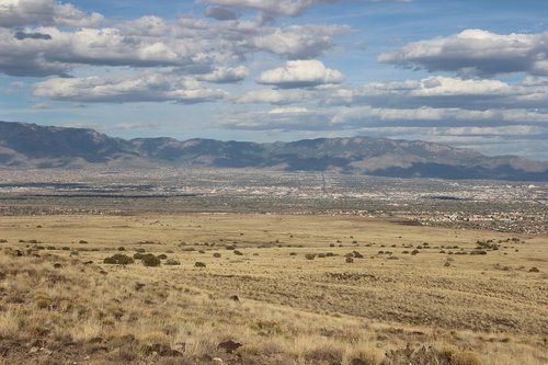 sun  clouds  desert