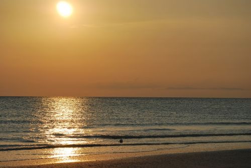 sun sunset beach
