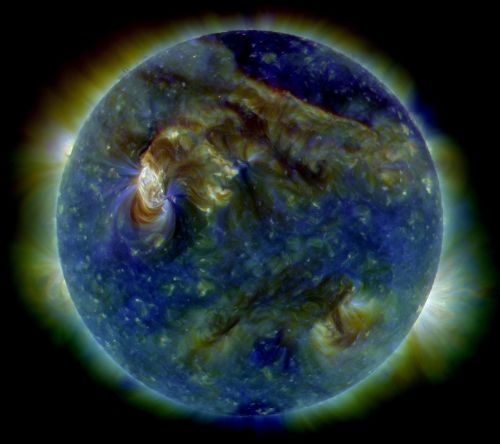 sun solar flare