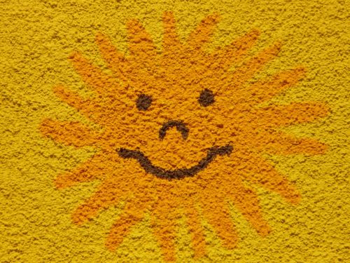sun sunny face