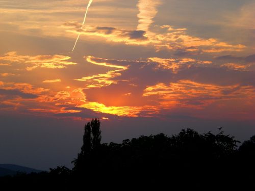 sun sunset clouds