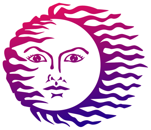 sun face symbol